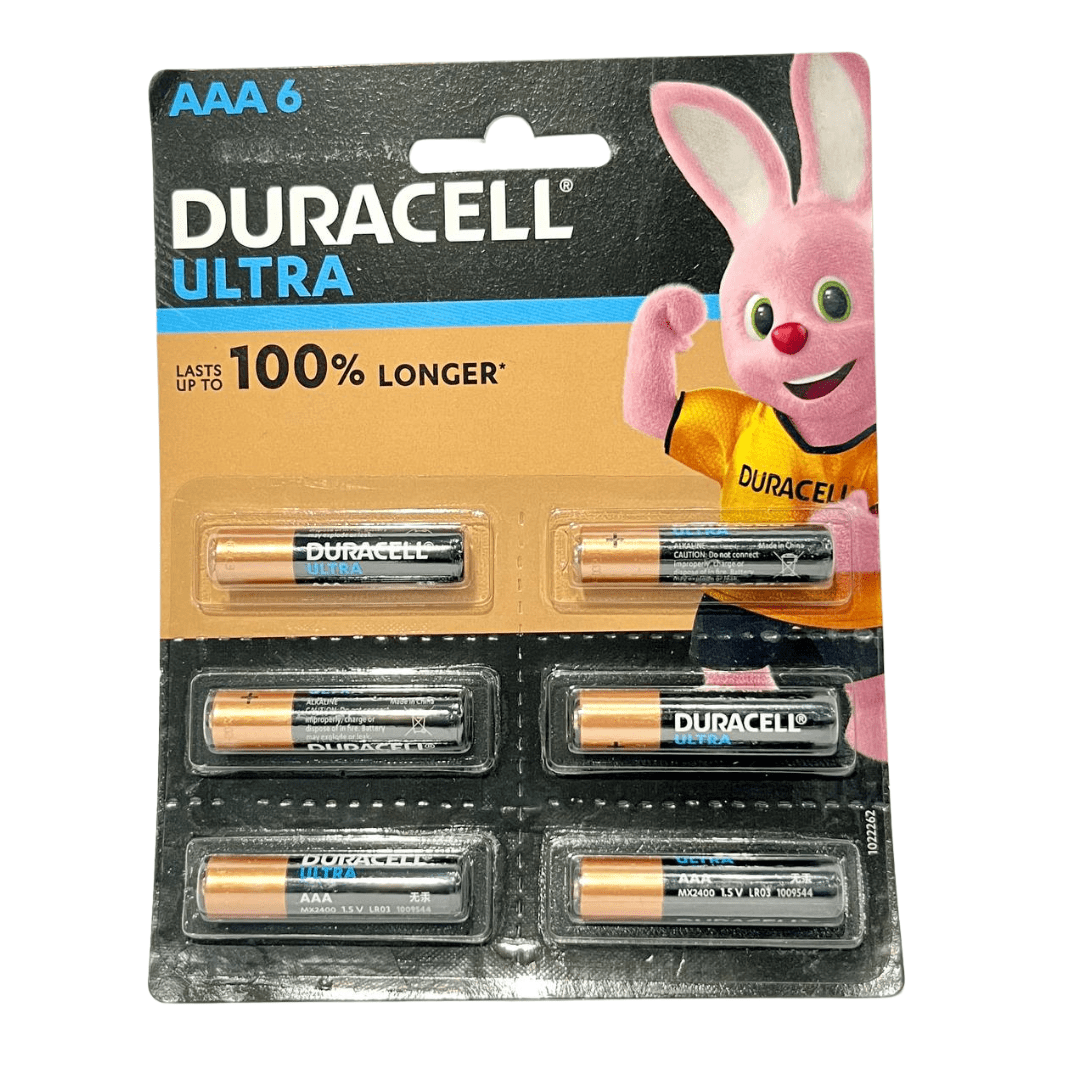 thumbnail image 2 of Duracell Ultra Power AAA Alkaline Batteries – 1.5V LR03 MN2400 – Pack Of 8 (UK Stock, Expiry 2026+) 2 of 4