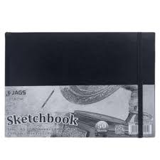 Jags Sketch Book A4 Premium Wiro