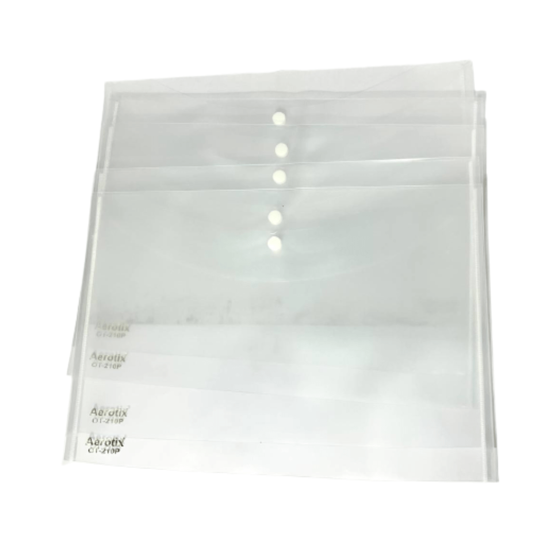 Clear Button Bag Heavy Quality - OurStore.in